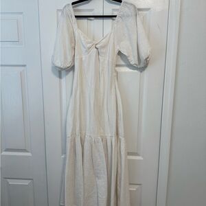 Billabong White Maxi Dress